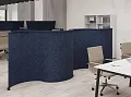 Напольные перегородки Войлок