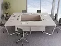 столы Стил Мит Хром