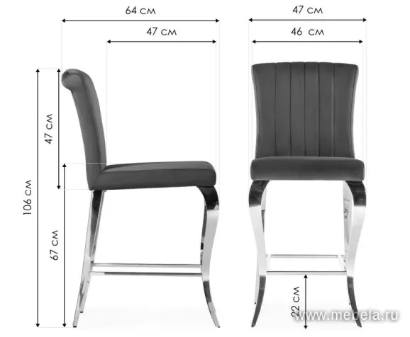Барный стул Джон Голд