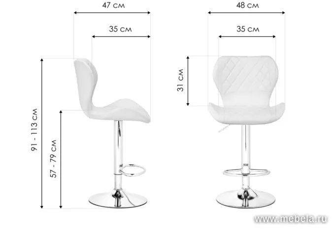 Барный стул Порш