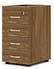 Тумба приставная с замком, 4 ящика (без топа!)