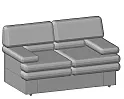 Диван двухместный