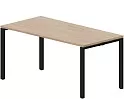 Стол письменный (меламиновый аутлет) на П-образном металлокаркасе Strike