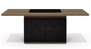 Стол руководителя с декор. траверсом