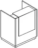 Стойка ресепшн (полка высокая)