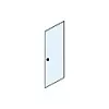 Дверь стеклянная средняя для узкого шкафа