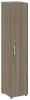 Офисный шкаф узкий закрытый Л/ПР