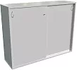 Офисный шкаф-купе с топом и замком