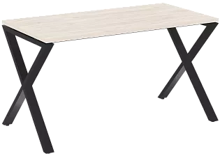 Стол рабочий на металлокаркасе (x-образные опоры)