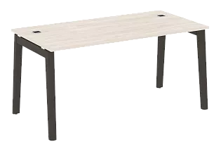 Стол рабочий руководителя, опоры - массив дерева