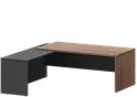 Стол руководителя с приставкой (левый)