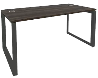 Стол руководителя на О-образном металлокаркасе