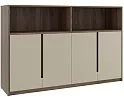 Офисный шкаф средний с нишей