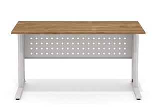 Стол прямой на металлокаркасе