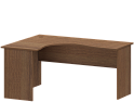 Письменный стол криволинейный, левый