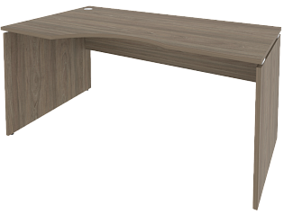 Стол рабочий эргономичный, левый