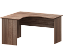 Письменный стол криволинейный, левый