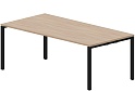 Стол письменный (меламиновый аутлет) на П-образном металлокаркасе Strike