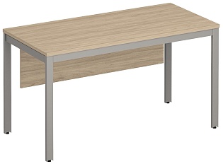 Стол письменный на металлокаркасе с экраном ДСП