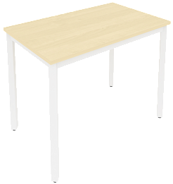 Стол письменный на П-образном металлокаркасе Slim