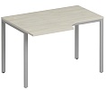 Стол письменный Комфорт на П-образном металлокаркасе (левый)