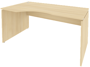 Стол рабочий эргономичный, левый
