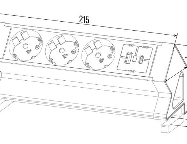 фото Блок розеток G4103Y №4