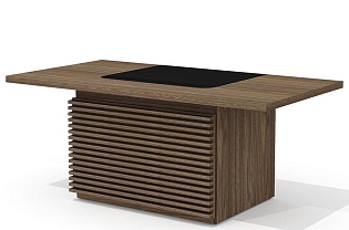 Стол руководителя с декор. траверсом